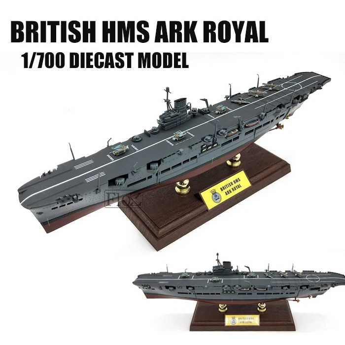 FOV 1/700 масштаб военная модель игрушки HMS Ark Королевский авианосец литой металлический военный корабль модель игрушки для коллекции, подарок