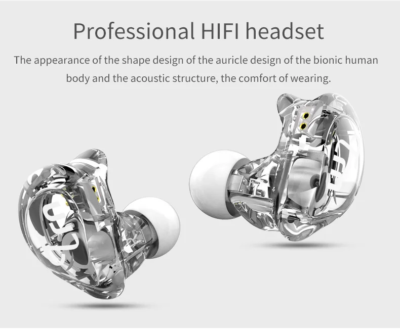 TRN V10 2DD с 2BA гибридные наушники-вкладыши DJ Hi-Fi Monito, спортивные наушники для бега, наушники с 2PIN, съемные TRN V80