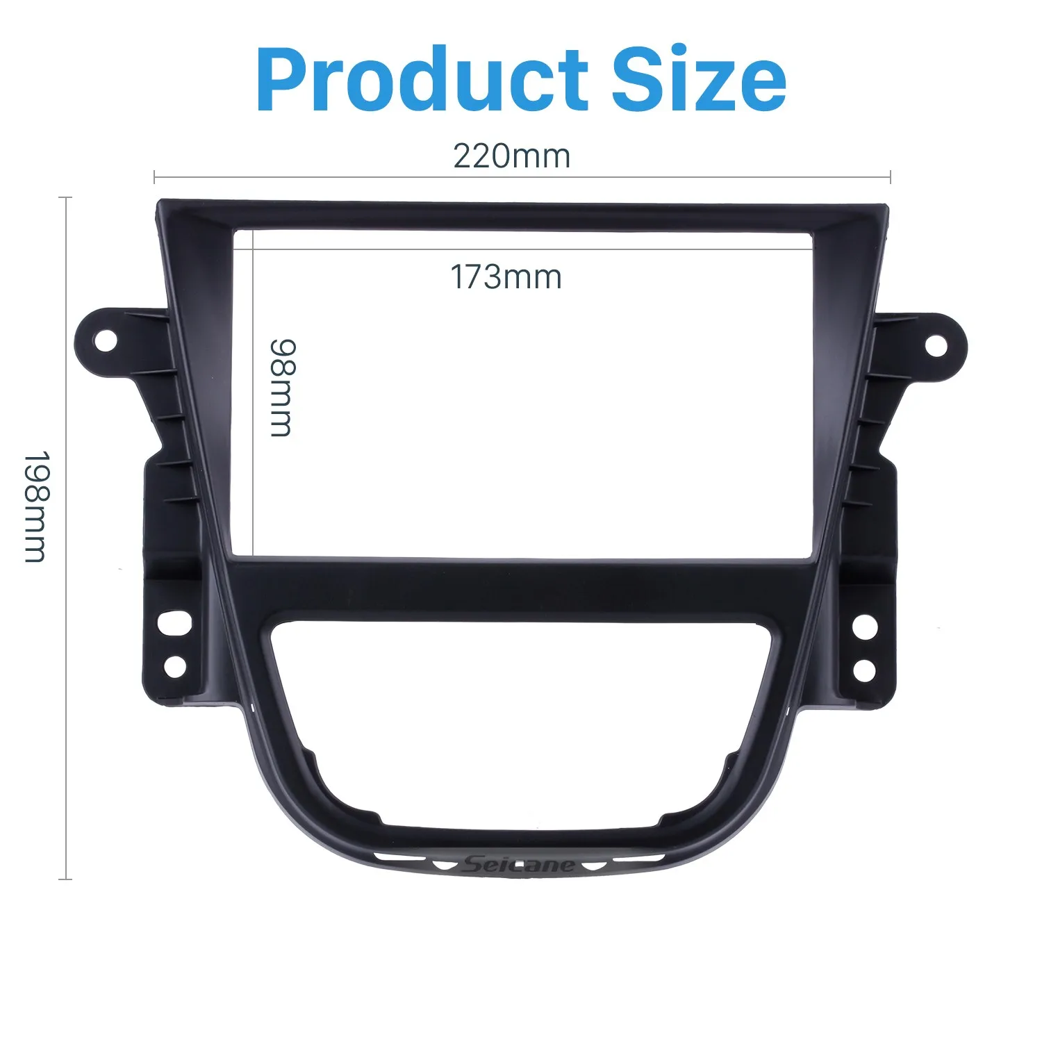 Seicane 2Din Автомобильная Радио Рамка для OPEL MOKKA Surround DVD панель OEM 173*98 мм установка в тире отделка комплект рамка адаптер