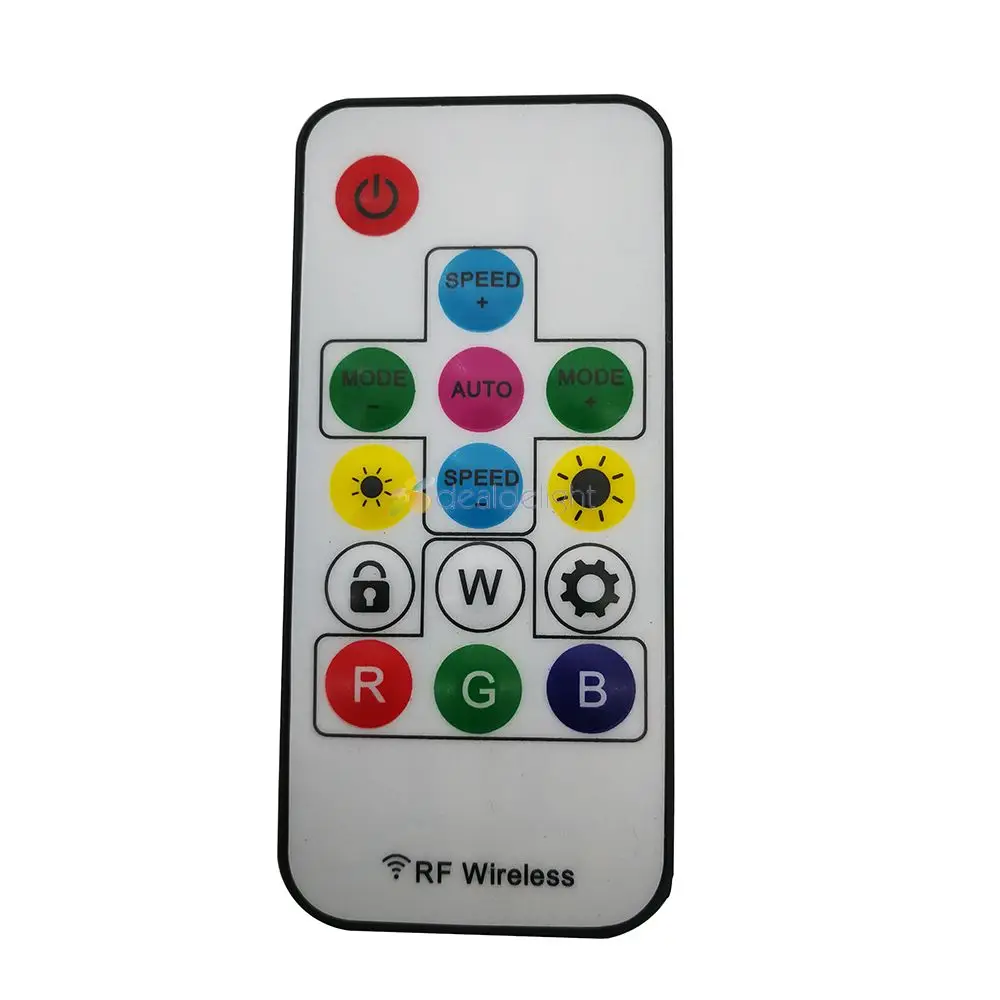 Мини контроллер для светодиодной Пиксельной ленты WS2811 SK6812 WS2812B 6803 1903 с пультом