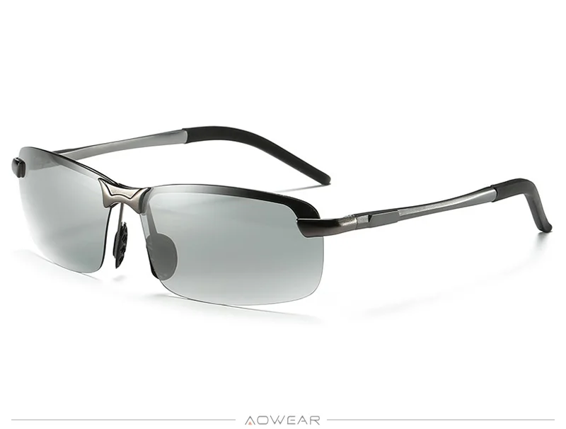 AOWEAR, фотохромные солнцезащитные очки, мужские поляризационные HD очки-хамелеоны, очки для дневного и ночного вождения, солнцезащитные очки gafas de so