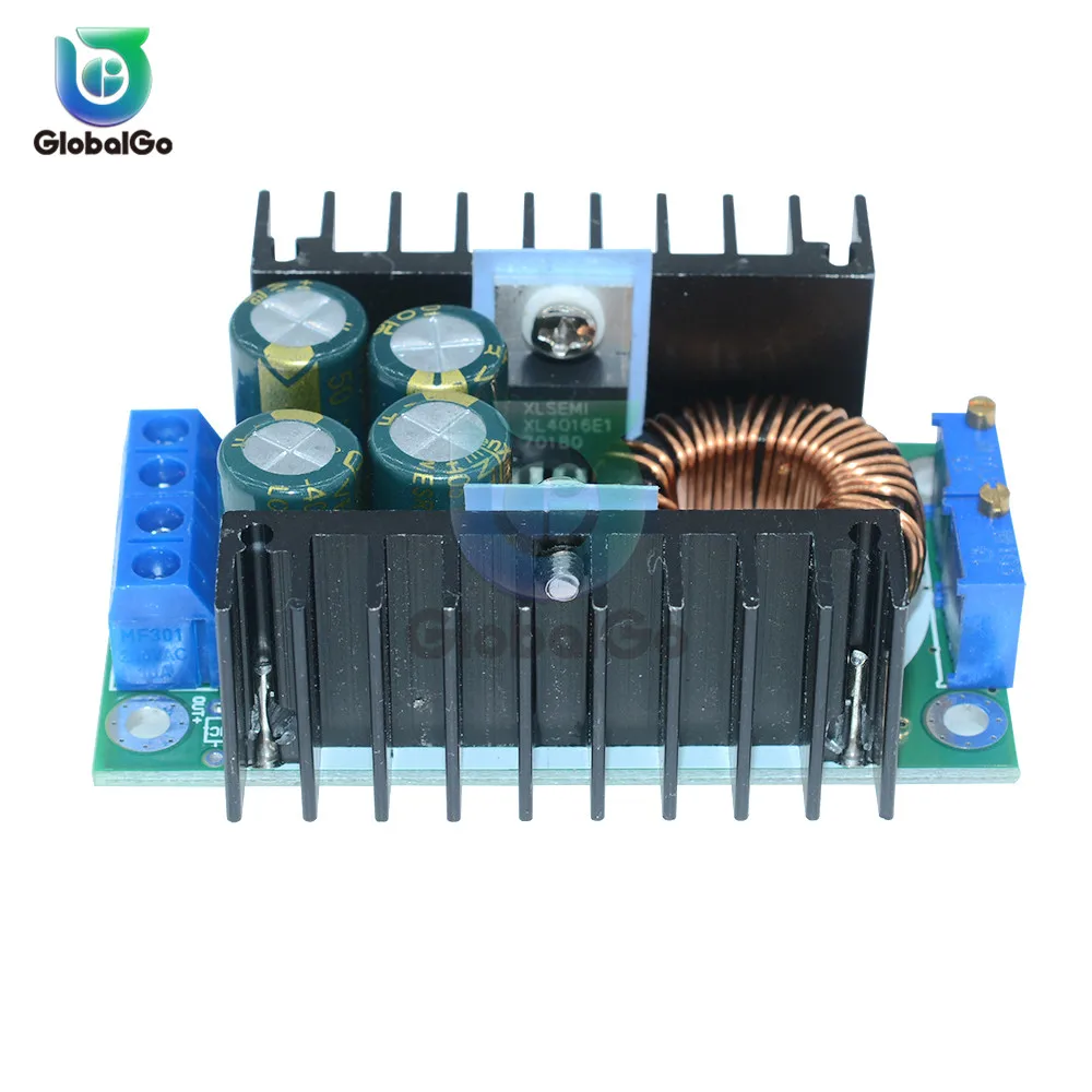 XL4016 DC-DC 300W 9A понижающий преобразователь регулируемый 5-40V до 1 2-35V источник питания