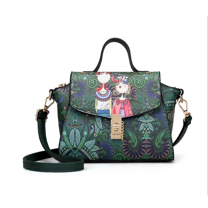 Оригинал печати Мини крылья мешок 2017 новая сумка плеча моды в европе|fashion