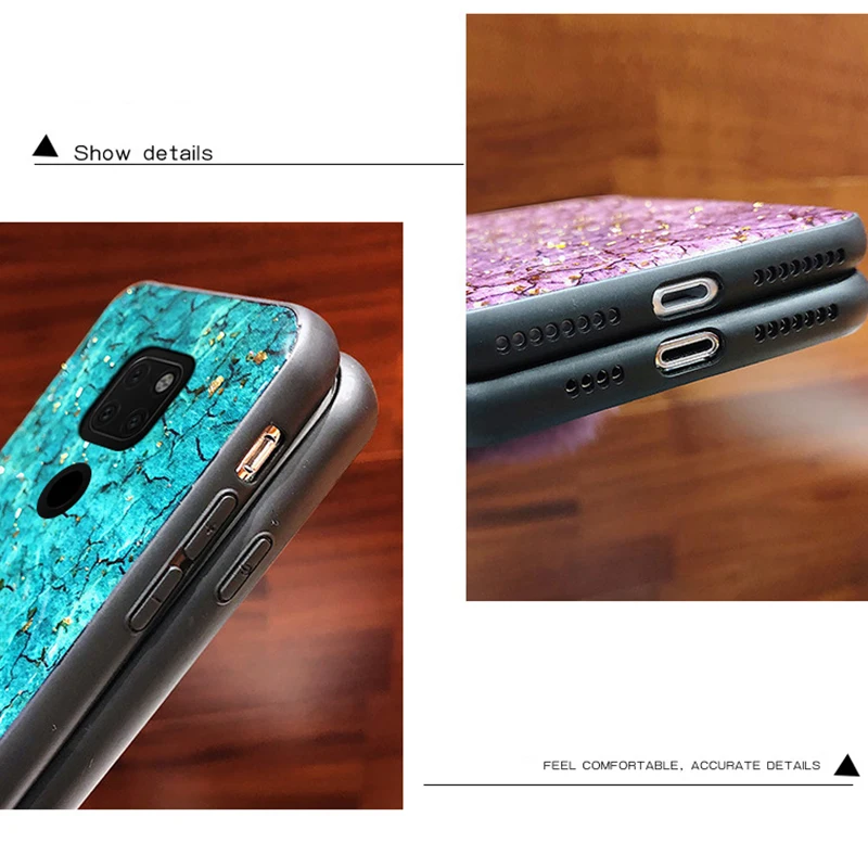 Чехол для Huawei Mate 20 Pro роскошный глянцевый мягкий чехол телефона X P20 Lite 10 Plus |