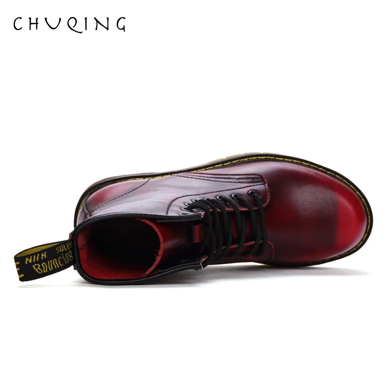CHUQING Men 2019 Boots British Martins Vintage Punk Martin Winter Warm Shoes for Skateboarding Desert | Обувь