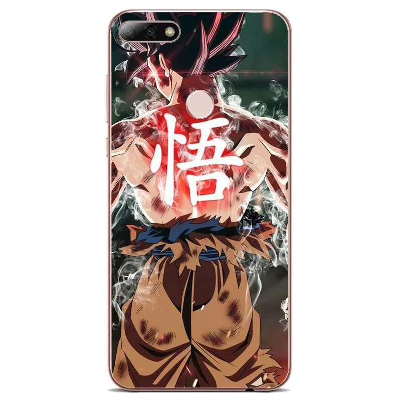 Чехол для телефона Dragon Ball z goku DragonBall мягкий прозрачный чехол из ТПУ Huawei P8 P9 P10 P20L