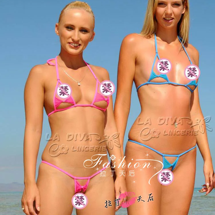 Women In Micro Bikinis