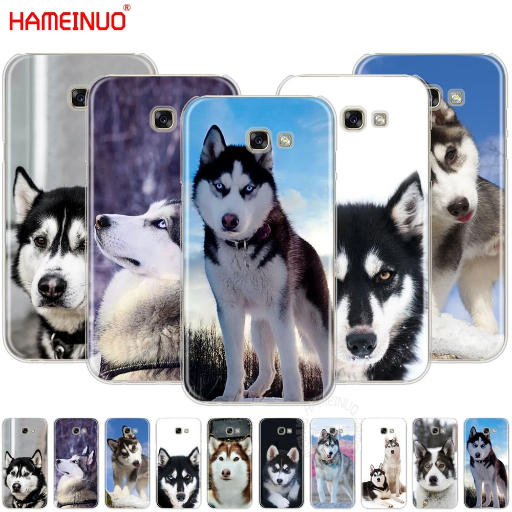 HAMEINUO Хаски щенок сотовый телефон чехол для Samsung Galaxy A3 A310 A5 A510 A7 A8 A9 2016 2017 | Мобильные
