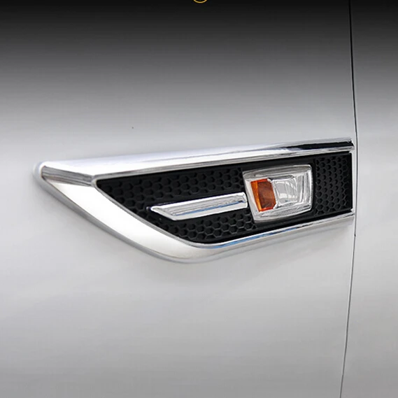 Тюнинг автомобилей ABS хромированной отделкой сигнальная лампа крышка светильник