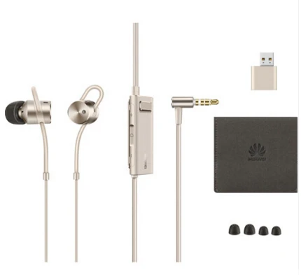 Оригинальные наушники HUAWEI AM185 AM180 Круглые Железные многокомпонентные
