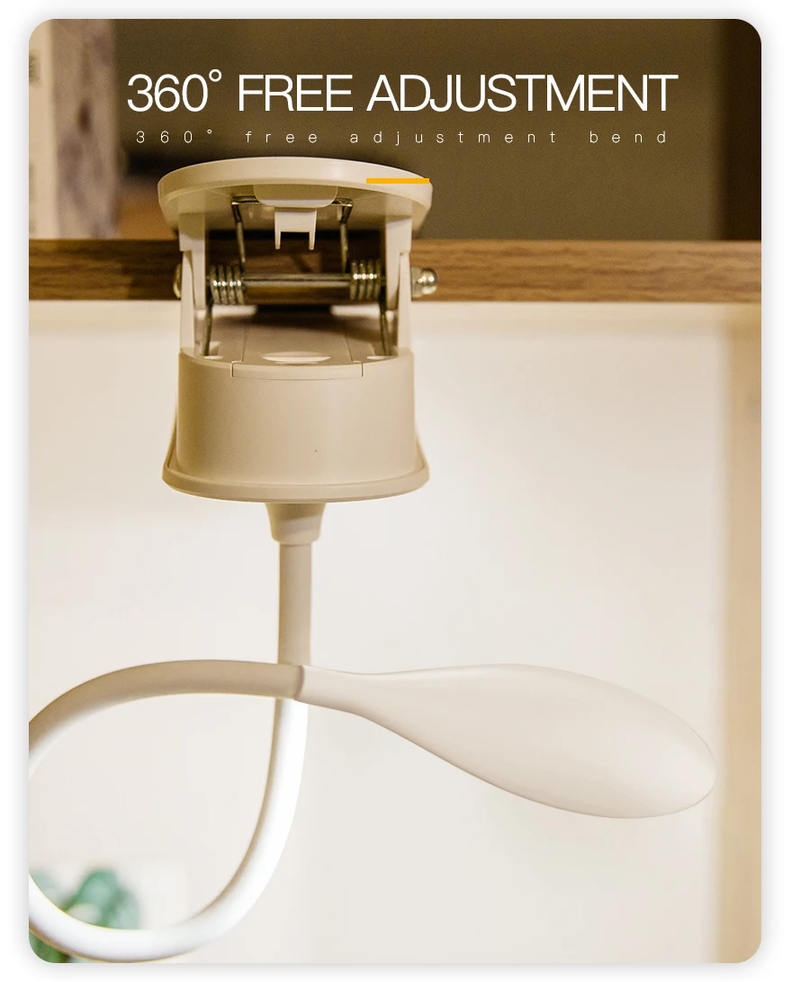 LED Touch Clip Настольная Лампа Чтение Диммер Аккумуляторная USB flexo Светодиодные Настольные Лампы настольная лампа 1200mAh