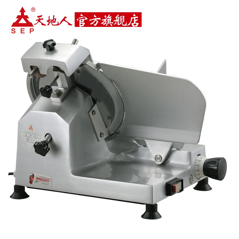 SS-220C Lamb Meat Slicer Machine Home Commercial Beef and Mutton Rolls 9 Inch Semi-automatic Grinder with Free Shipping | Бытовая