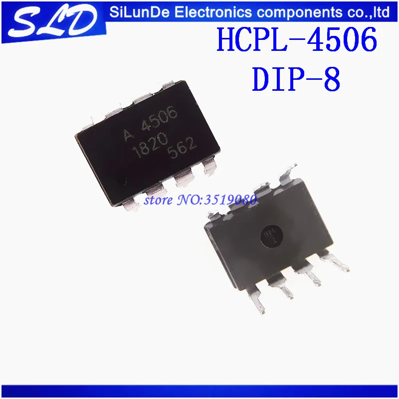 

Free Shipping 10pcs/lot A4506 HCPL-4506 HCPL4506 DIP-8 new and original in stock
