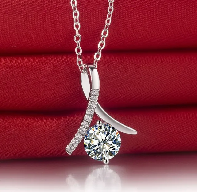 Лучший подарок для подруги модная человеческая форма 2 карата NSCD красивый