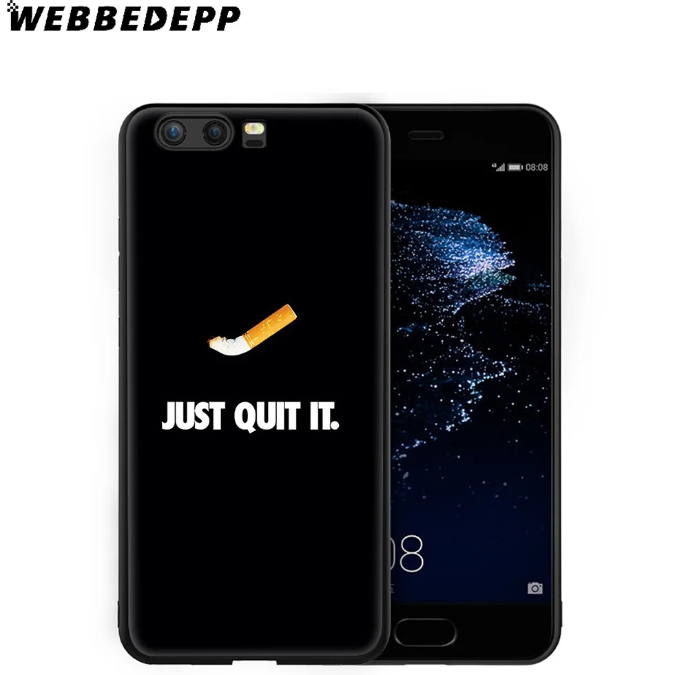 WEBBEDEPP сигарета искусство мягкий чехол для Huawei P8 P9 P10 P20 P30 Lite Pro P Smart Z Plus 2019 Y6 Prime 2018 2017