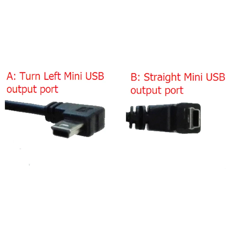 Универсальное автомобильное зарядное устройство Mini USB адаптер для