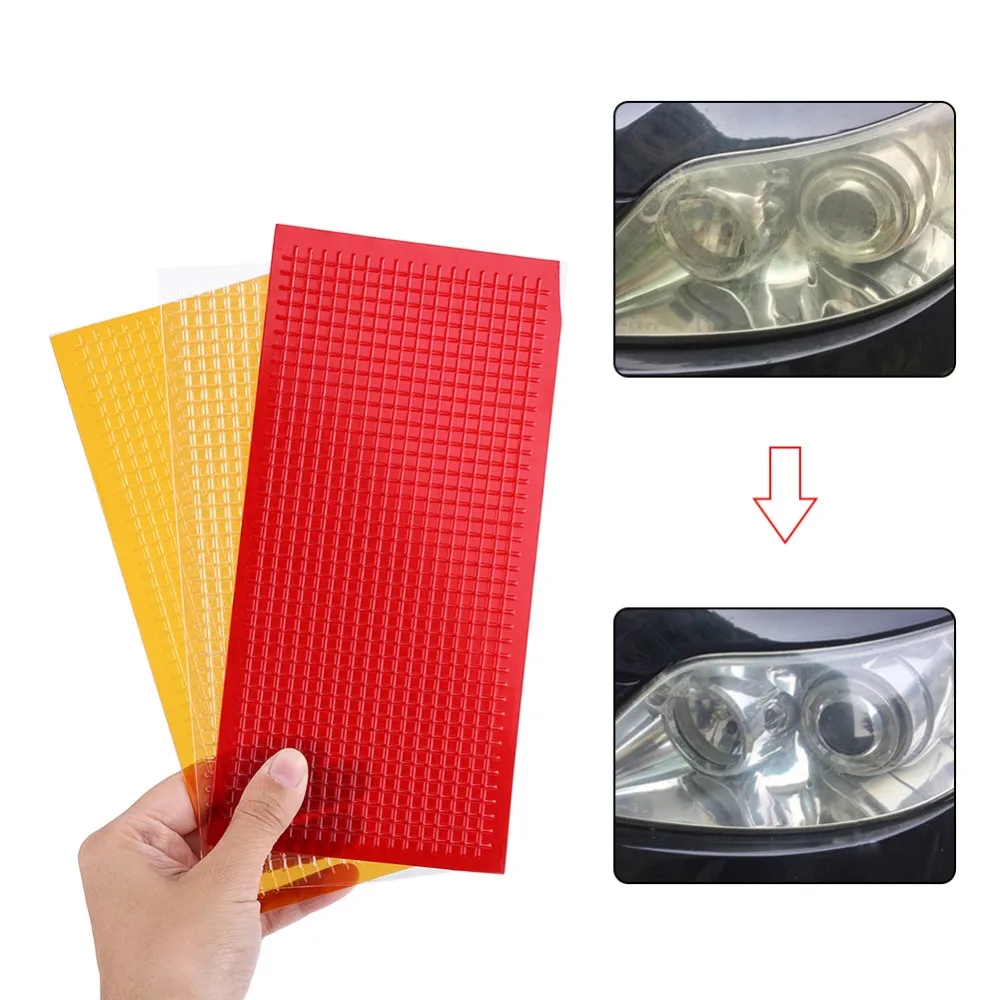 Auto Lens Repair Kit Car Lights Crack Film Multi-Pack Headlight Taillight Tools clear lenses crack repair |