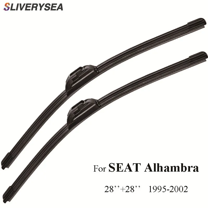 SLIVERYSEA лобовое стекло для SEAT Alhambra 1995 2002 28 ''Стеклоочистители Лезвия автомобильные аксессуары авто цены