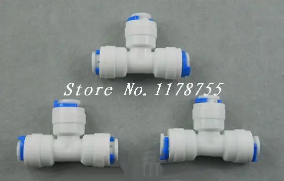 3 шт. тип т 1/4 inch OD пробки * диаметр трубы для быстрого подключения аквариум фильтр