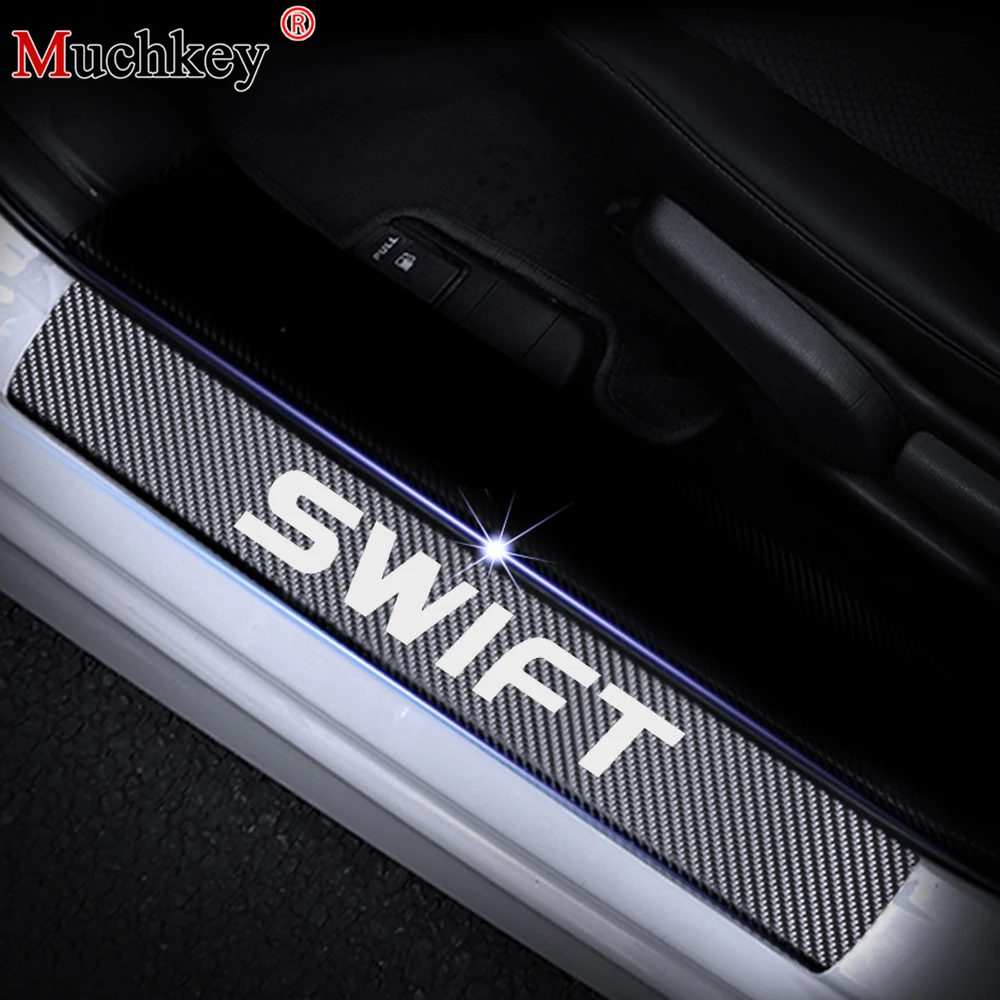 Порога протектор для Suzuki Swift автомобильный порога Добро пожаловать на педаль
