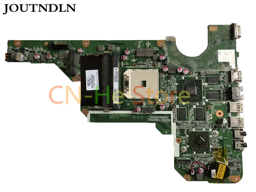 JOUTNDLN для HP G4 G6 G7 2000 материнская плата ноутбука 683030 501 DA0R53MB6E0 R53 Socket FS1 DDR3 HD7670M 1 ГБ 100%