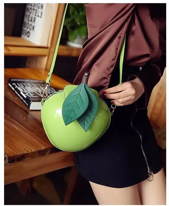 EMS 10 pieces women apple handbag PU leather 2022 new designer bags luxury high quality crossbody bag with PU chain