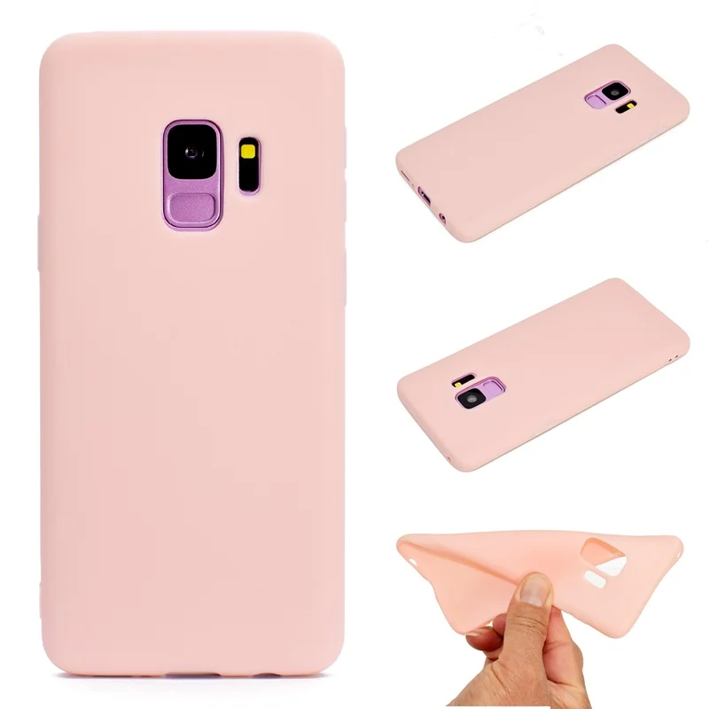 Чехол для samsung Galaxy S9 чехол из ТПУ конфетный желе мягкая задняя крышка ультра