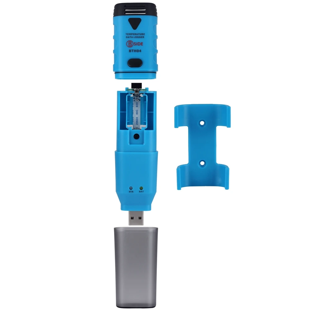 BSIDE BTH04 USB одноканальный Высокая точность Температура регистратор данных