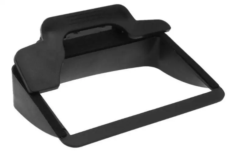 

Козырек от солнца для автомобиля, 10 шт., для портативного 7-дюймового GPS-навигатора, черный, для предотвращения навигатора экран от солнца