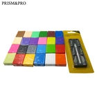 Глина для выпекания в духовке для детей и взрослых, 24 цвета с набором инструментов для ножей.