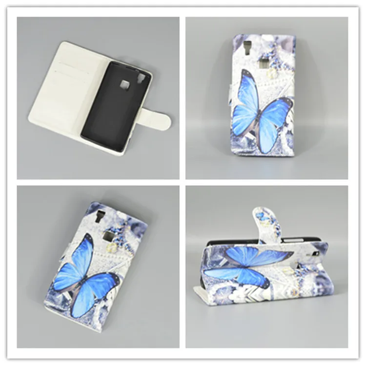 Новый дизайнерский чехол-книжка с бабочкой и цветочным флагом Для Doogee X5 Max MAX Pro