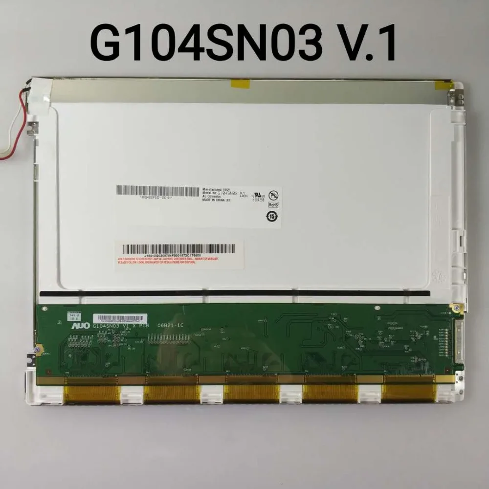 Оригинальный AUO 10 4 дюйма ЖК дисплей G104SN03 V.1|lcd 10|lcd lcd10&quot lcd |