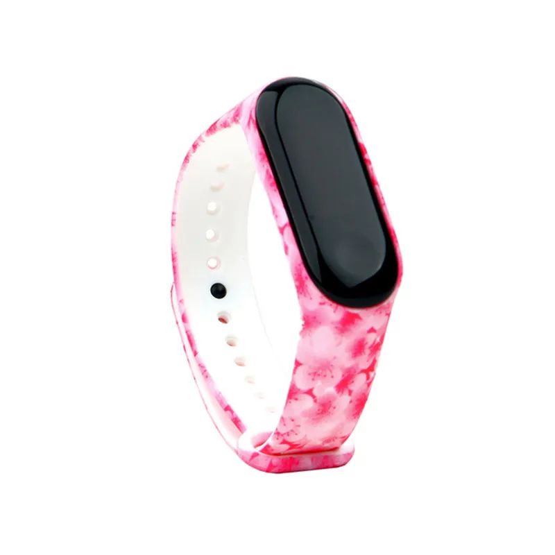 012 New Colorful silicone band For Xiaomi mi band 3 strap Replacement bracelet band mi band 3 Strap men/women watches Accessories - Цвет ремешка: 012