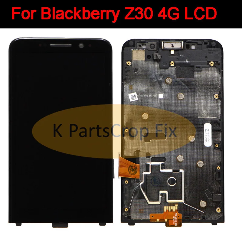 Для Blackberry Z30 4G ЖК дисплей с кодирующий преобразователь сенсорного экрана в сборе