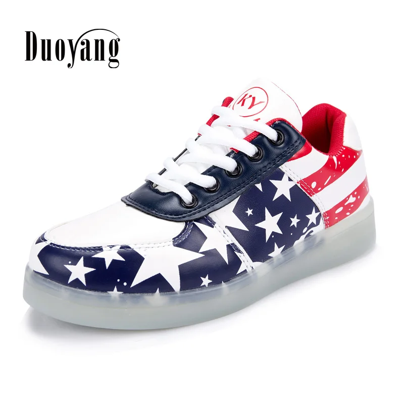 Обувь с подсветкой для взрослых коллекция 2016 года модная женская повседневная