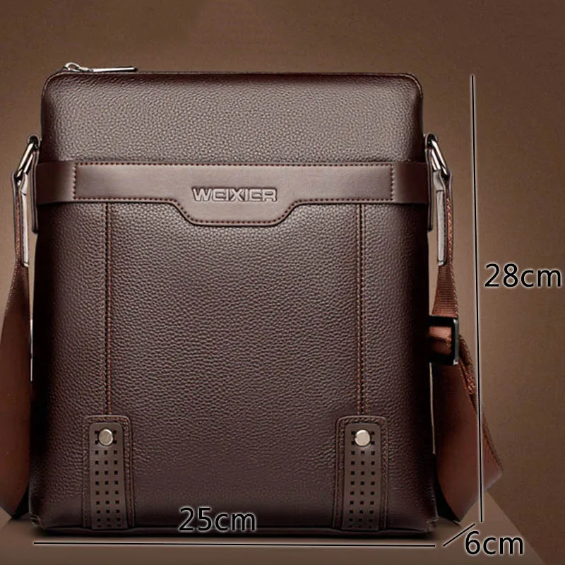 

Vintage Male Bolsa Men Messenger Bags High Quality Leather For Business Shoulder Bags Multifunction Luxury Brand Flap Hot Sale