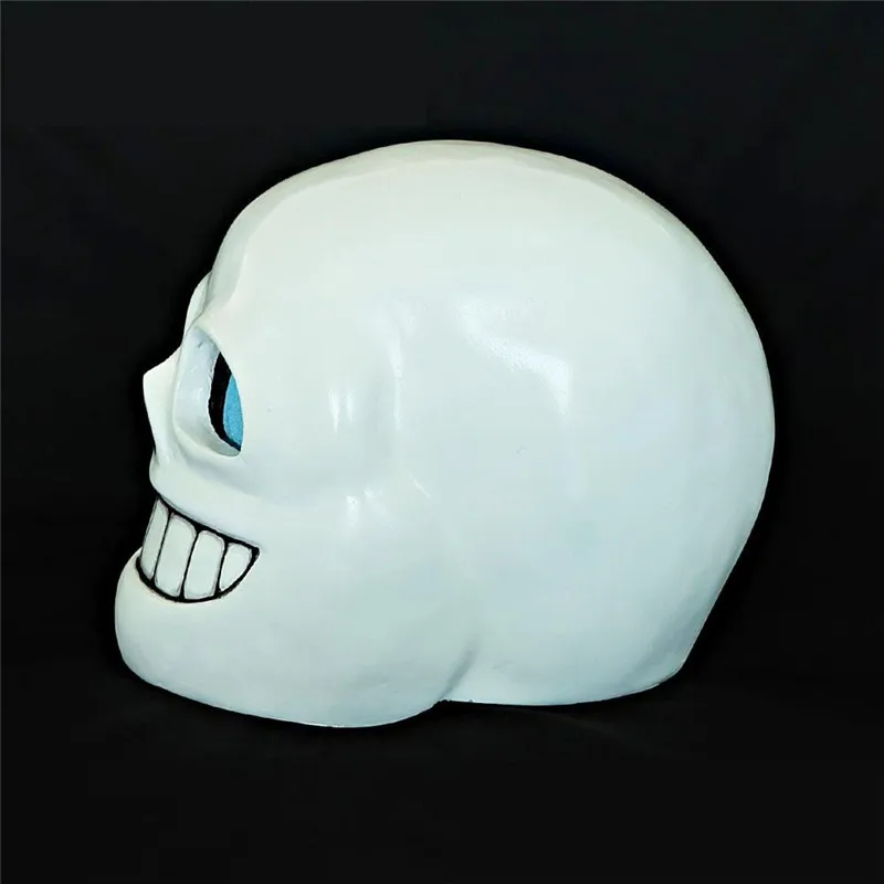 1:1 костюм для косплея на Хеллоуин фильм игра бутафорская маска Sans Undertale шлем жесткий Латекс Косплей Sans Papyrus Шлем Полный головной маски