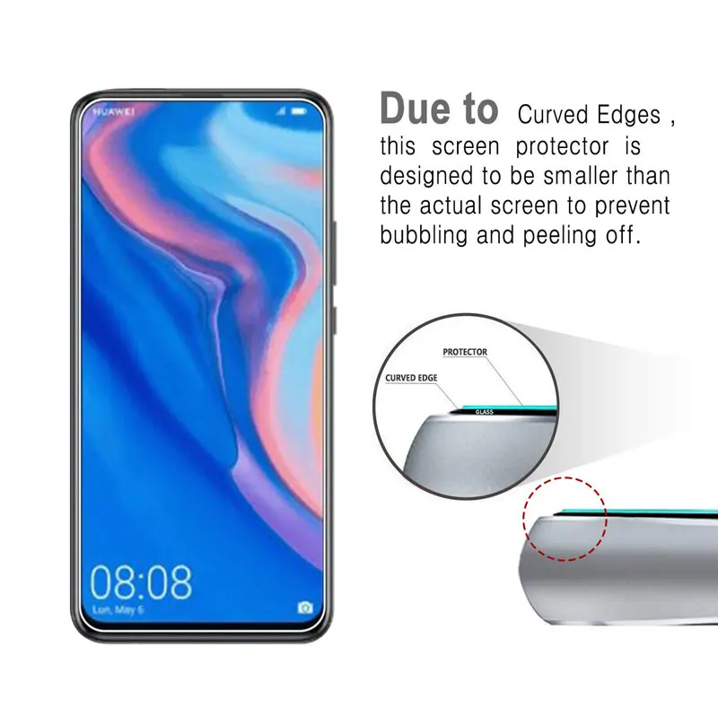 9 H Премиум Закаленное стекло для huawei Y9 Prime 2019 Honor 8X Max Play 10 Lite 7X V20 Защитная пленка