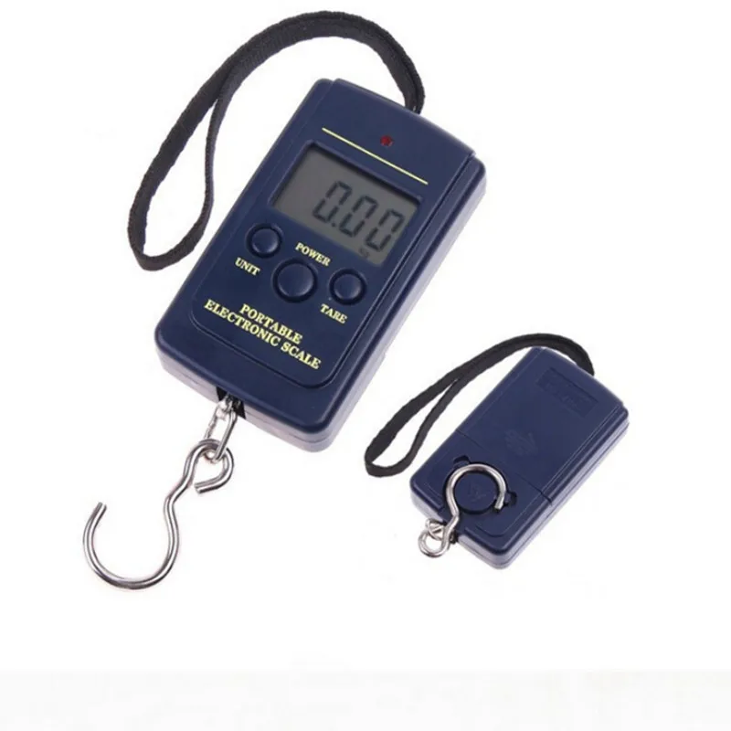 Карманные электронные весы для рыбалки 10 г 40 кг|travel luggage scales|luggage scalehanging scale |