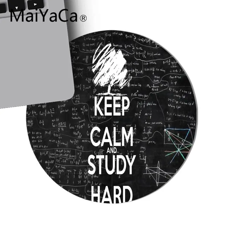 MaiYaCa новый дизайн я люблю химию индивидуальный ноутбук игровой круглый коврик