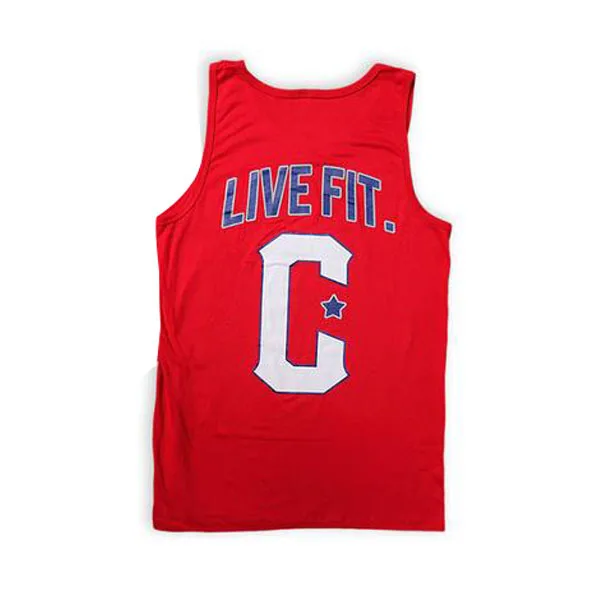 Мужчины на бретелях Военный танк Хлопок Полиэстер Slim Fit Мягкая форма установки