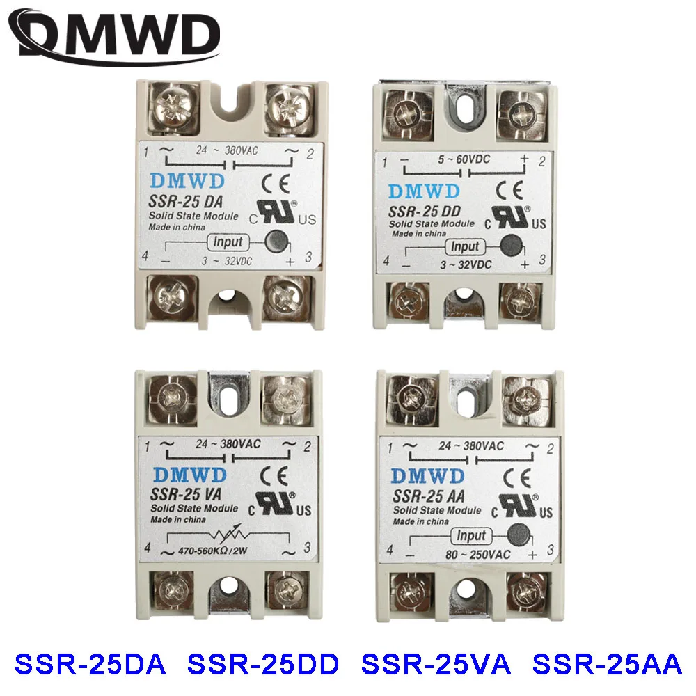 SSR 25 25A DMWD VA DA промышленный твердотельный релейный модуль AA DD|solid state relay|state relayrelay