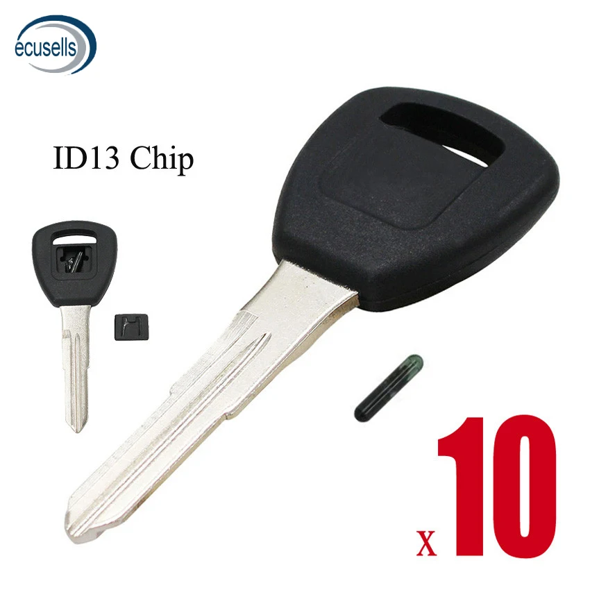 10 шт./лот, транспондер ключ чип ID13 ID 13 для HONDA ключ