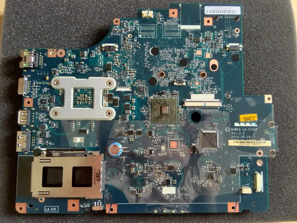 Бесплатная доставка LA 5754P G565 Z565 материнская плата для Lenovo z565 Ла 575 (без порт HDMI)|nawe6