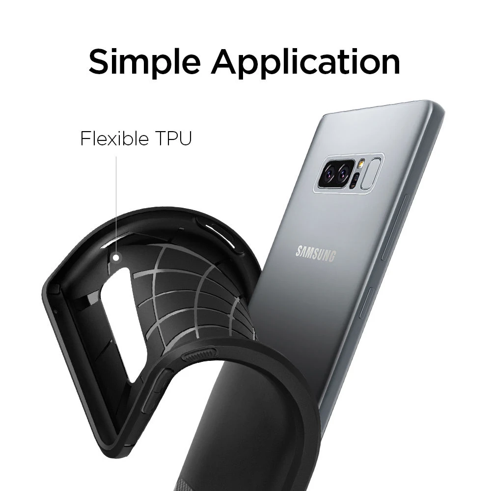 100% Оригинальные SPIGEN Rugged Armor/Crystal Чехол для Samsung Galaxy Note 8 |