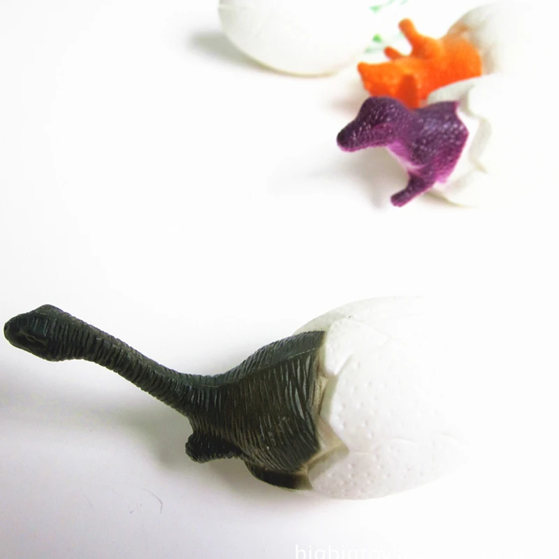 4 шт./компл. горячая Распродажа креативные новые динозавры яйца фигурки растут