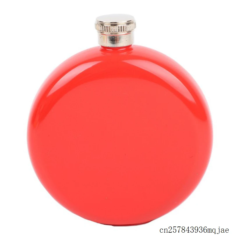 10 шт Мини Круглая фляжка 5 унций фляга бутылка для алкоголя вина посуда напитков