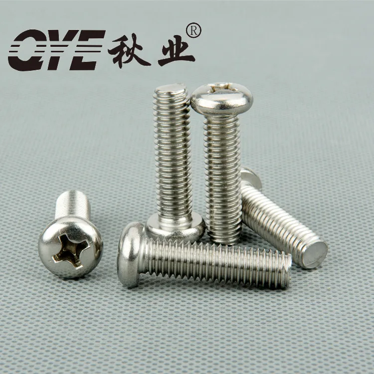 100 шт. из нержавеющей стали 304 винт с круглой головкой M3 / M4|m4 stainless steel|screw steelm4 screw |