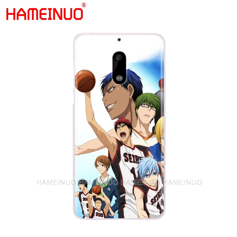HAMEINUO Kuroko без корзины kawaii Tetsuya аниме чехол для телефона Nokia 9 8 7 6 5 3 Lumia 640 640XL