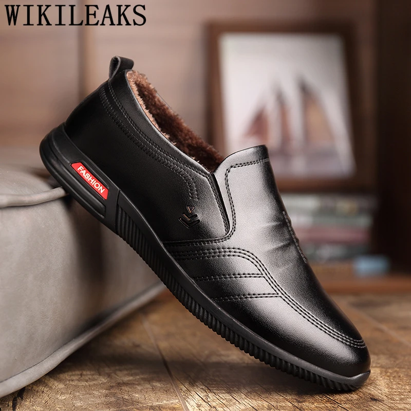 Elevator Shoes For Men Sneakers Luxury Brand Winter Boots Leather Loafers Coiffeur Mens Casual Hot Sale Ayakkabi | Обувь